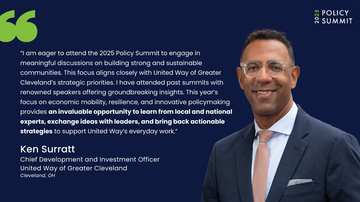 ClevFedResearch's tweet image. Calling all community-focused #practitioners, #policymakers, elected officials, #researchers, #grantmakers, #bankers, and #students: This conference is for you. Register today and save $50. Join us in person or virtually: clefed.org/3WCxbwM  #PolicySummit2025
