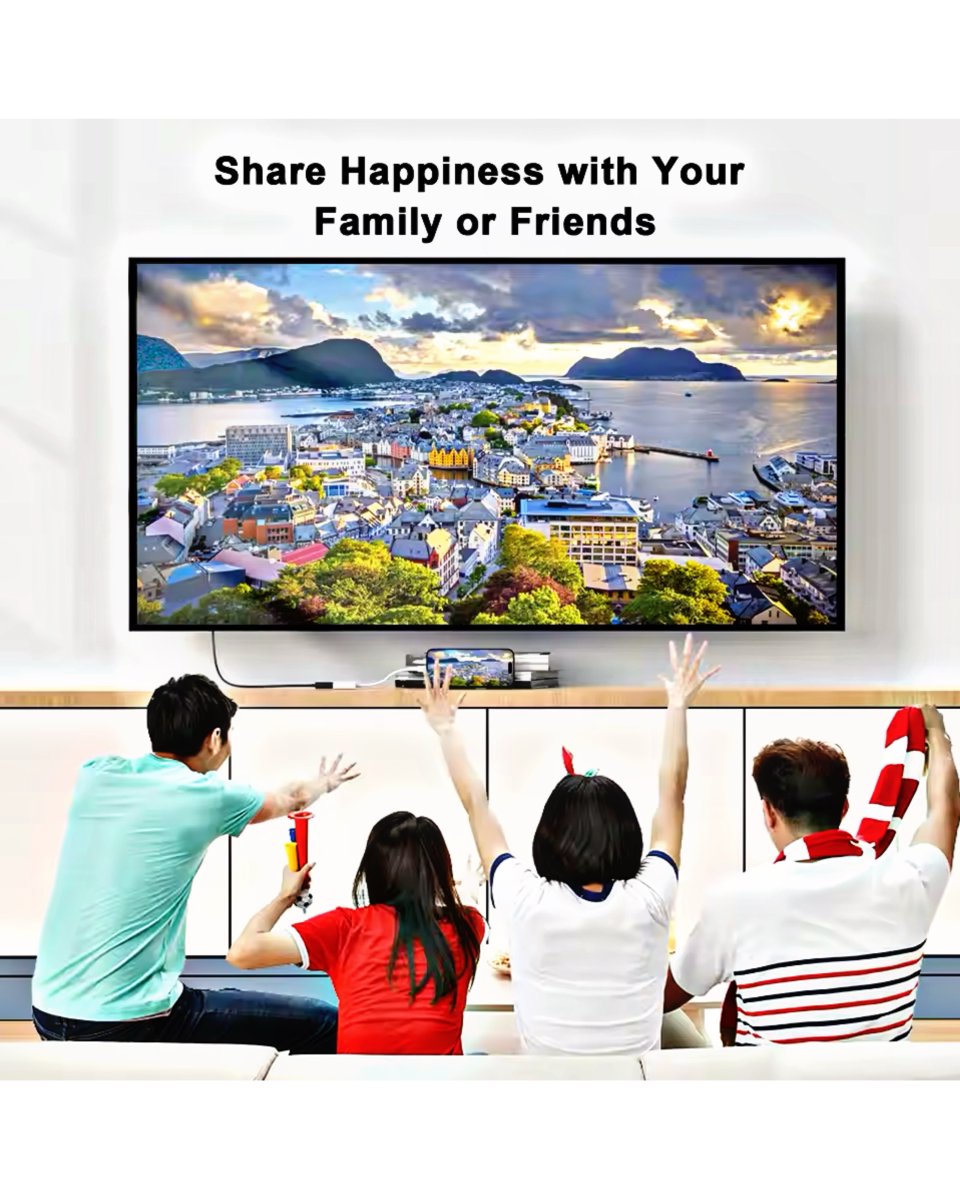 FabtronicsFAB's tweet photo. "Type-C Digital AV Adapter—the perfect solution for mirroring your mobile device onto a bigger screen. Watch as this Android phone seamlessly connects to a TV using HDMI. And yes, it’s also compatible with the iPhone 15 and above!"

Price = N18,500. https://t.co/Mdjdc2RwgP