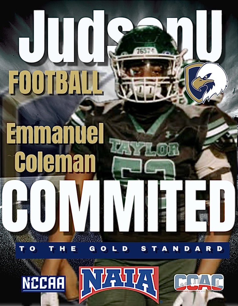 First,I want to thank my lord and savior for blessing me with decision and a special thanks to my family for their support . I am exited  to announce that I am 100% committed to <a href="/JudsonUfootball/">Judson Football</a> thank you <a href="/CoachSweeneyTBE/">Coach Sweeney</a> for this opportunity!!
<a href="/officialflow32/">Earven Flowers</a> <a href="/MarcusBunton/">Marcus Bunton</a>
