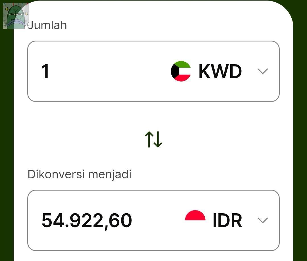 💚 kaget banget ternyata 1 dinar Kuwait udah senilai 55.000 Rupiah 😭😭😭
Kuwait modal minyak doang bisa jadi negara kaya, maju dan Makmur, sementara konoha sumber daya alamnya melimpah masih jadi negara miskin