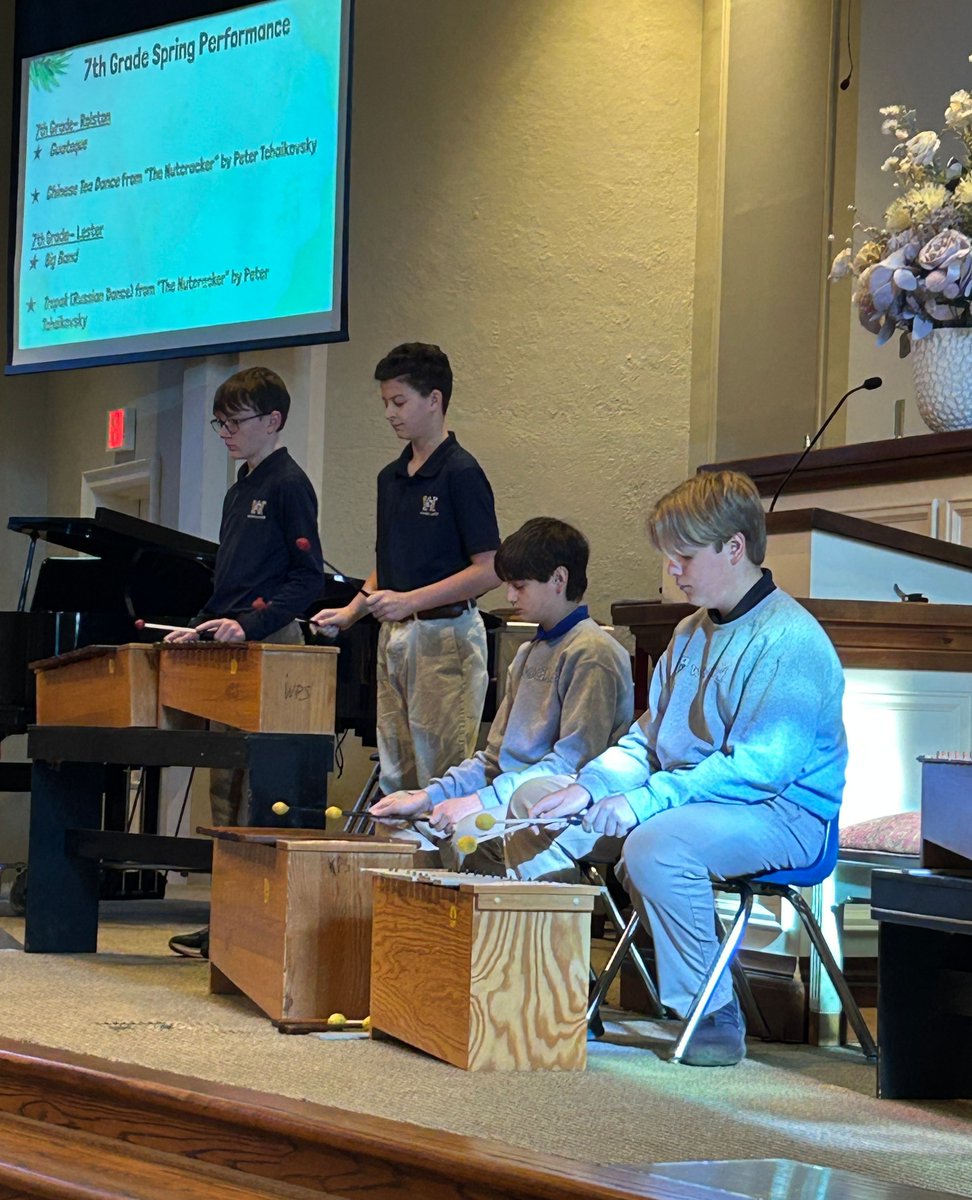 Our talented 7th grade students took the stage at the Lower School Chapel this morning! Their performance highlighted the importance of active participation in music—a core part of their learning journey. #wpsmemphis