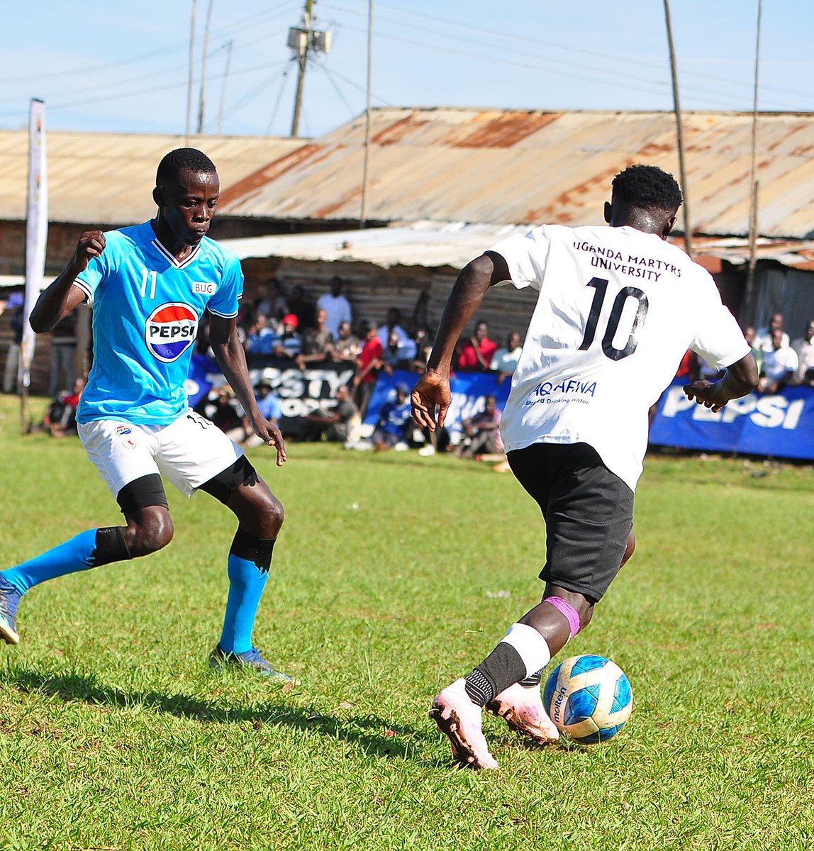 VBugerere's tweet image. #PepsiUFL | #Semifinal2 | #FirstLeg 

89' 

It was a sweet move, well laid low cross and a cool finish  by Lagu Richard 

@umunkozi 2-0 @BugemaUniv 

#VoBUpdates | #LivefromNkozi 

⚽ Emmanuel Tumusiime 52' 
⚽ Lagu Richard 86'
@Jackshots24 @uflug @VarsitysportsUG