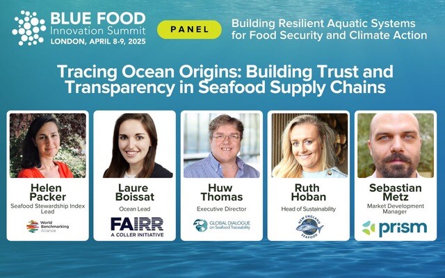 Where does your seafood come from? 🌐

Join Sebastien Metz of GSA tomorrow  at the #BlueFood Summit to explore trust + traceability in seafood supply chains.

🗓️ Wednesday 09 April | 🕒 11:45 AM
📍 Main Stage
#ResponsibleSeafood #SupplyChainTransparency #MakingWaves