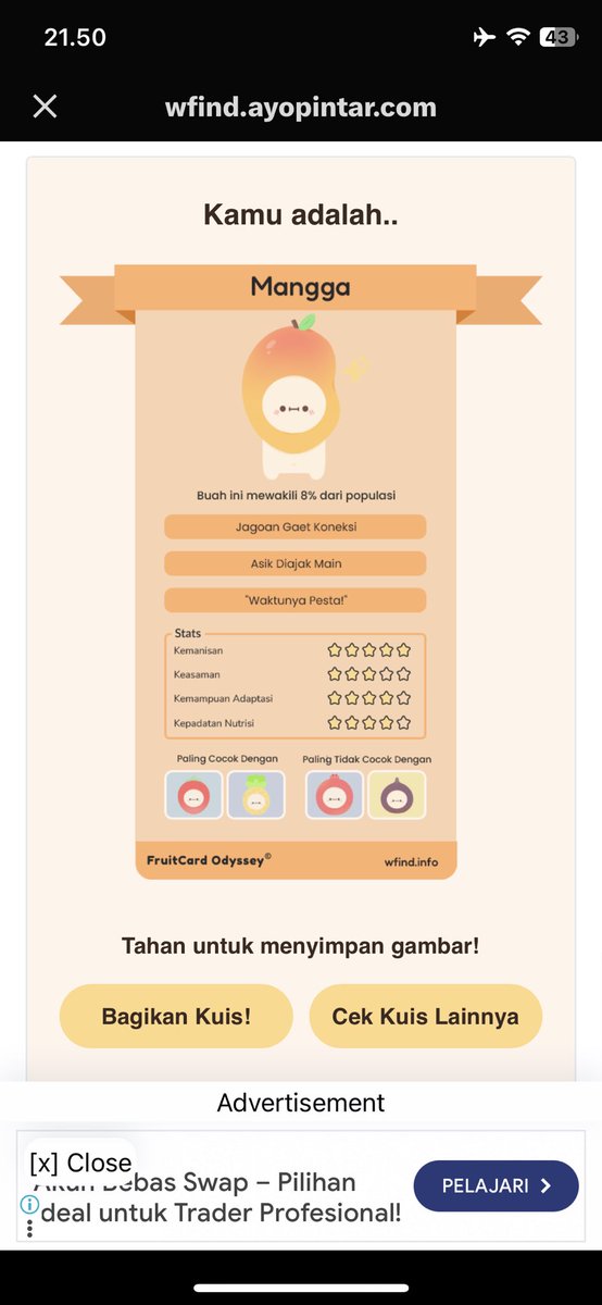 rhzkyap's tweet photo. @tanyakanrl Uwahhhhh sama dapet buah mangga dungs https://t.co/6G8Gt23yYb