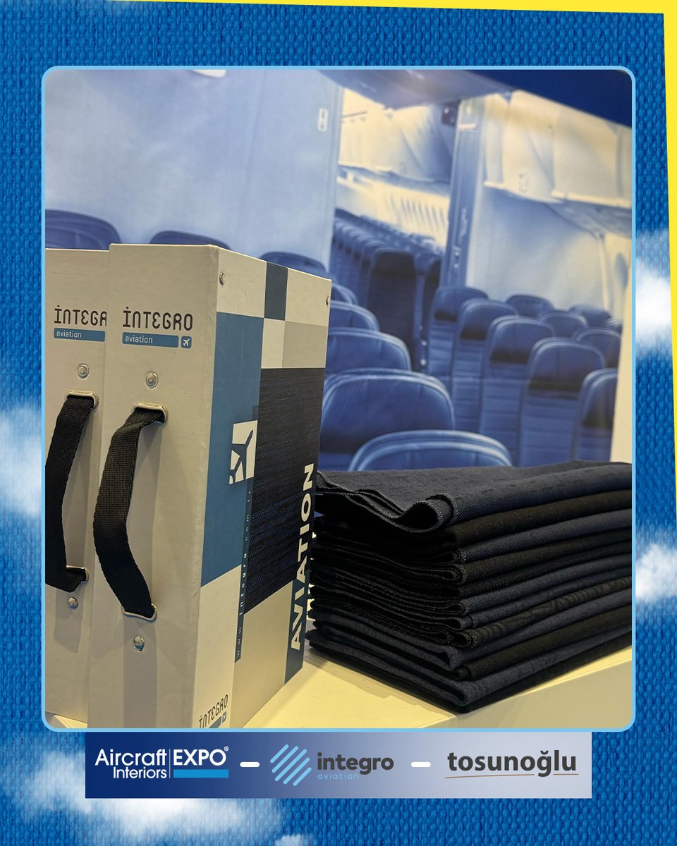integro_tr's tweet photo. The long-awaited journey to Aircraft Interiors EXPO has begun! We’ve taken our place at the event, running until April 10, 2025, at Hamburg Messe, Germany. We welcome all participants to visit our stand. https://t.co/eWpedJBrtW