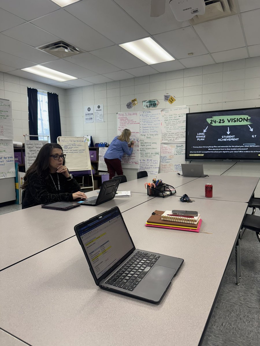 A wonderful day at Kensett Elementary reflecting on goals for the school year. The primary focus at Kensett Elementary is delivering clear, specific feedback that aligns with standards and a high-quality curriculum. As Principal Bremer put it, "People are hungry for feedback."