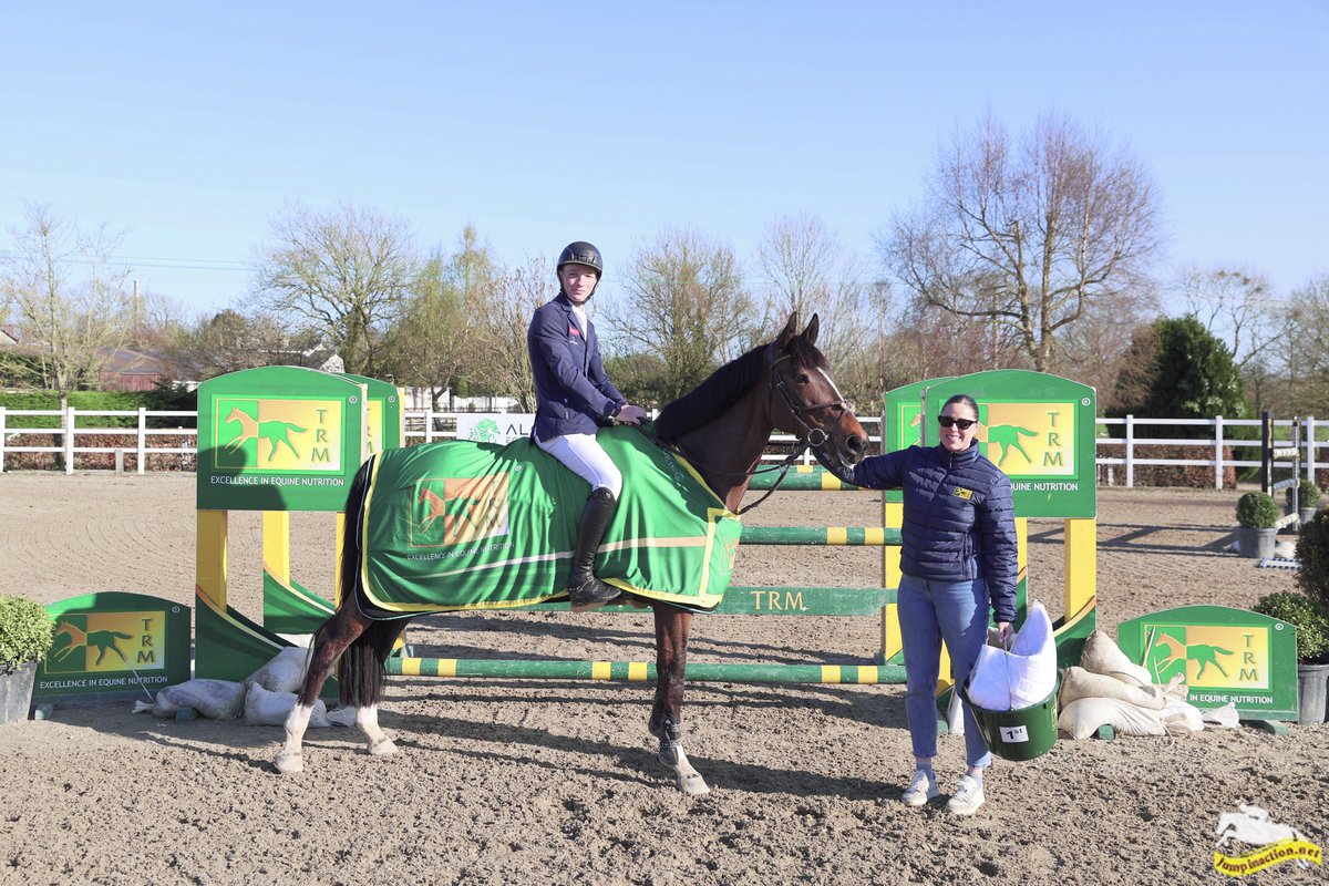 The Speedy Combination Of Robin Carey &amp; Luicruz Took The Win At Branadown On Sunday Making It Their Third Win In A Row In The 2025 TRM Spring Tour 🏆

🥈Sophie Richards &amp; Havana MK Z 
🥉Molly Hughes Bravo &amp; HHS Vancouver  

#trm #grandprix #showjumping #springtour #