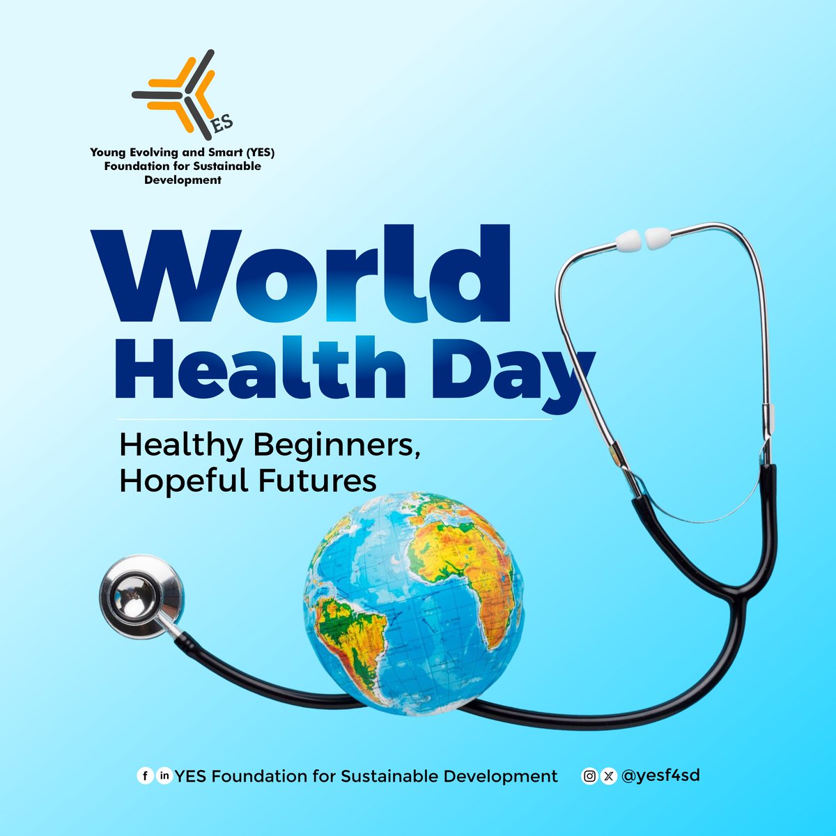 On this year's #WorldHealthDay, we reaffirm that health is not a privilege, it's a right! Yet, millions still face barriers to basic, quality care. At <a href="/yesf4sd/">YES Foundation for Sustainable Development</a>, we stand with every woman, every child, and marginalized voice demanding access to the care they deserve. #HealthForAll