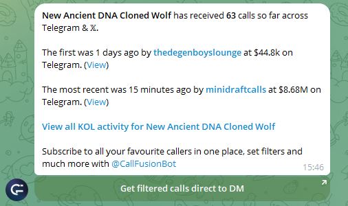 As we near the official launch of the $FUSION token, we have fully released the Call Fusion Analyzer bot.

Add @CFAnalyzerBot into private groups and lounges on Telegram and receive the most comprehensive info on X and TG callers/KOLs.