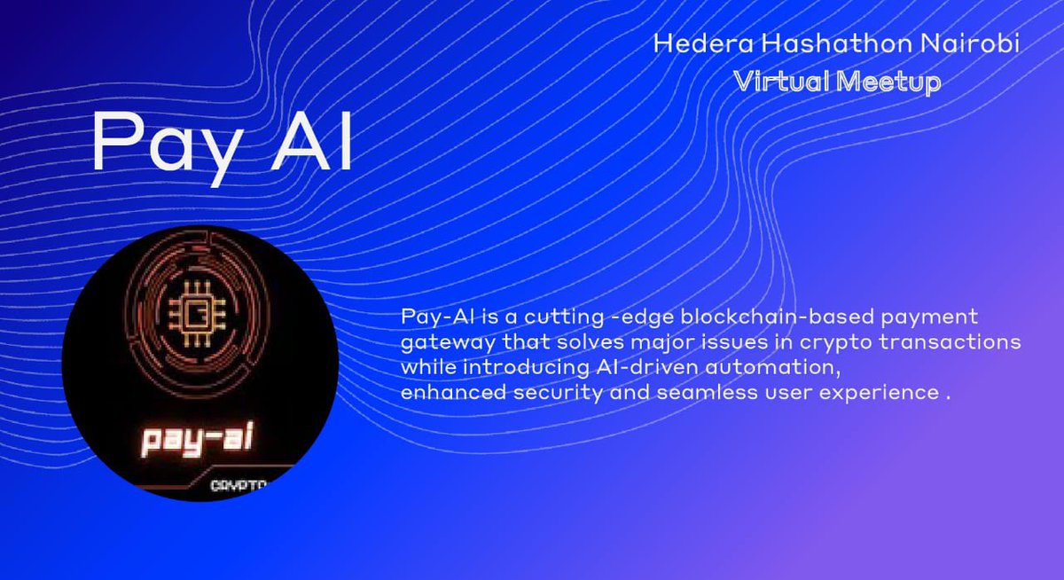 KenyaTechEvents's tweet photo. Meet the top 8 winners of the Hedera Hashathon Nairobi Edition!
•Pay-AI 🤖
•NBX 💱
•NSEChainBridge 🌉
•HederaGuard-AI-Agent 🛡️
•Hedgehog 🦔
•Stakemate ⚙️
•Orion 🌌

Big up to all the builders pushing Web3 forward in Africa!

#BuildOnHedera 🚀 #HederaHashathon https://t.co/lygcJuhHg4