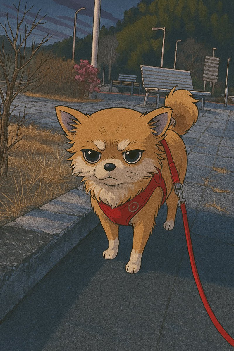 AIなかなか可愛く描いてくれる
#チワワのいる暮らし