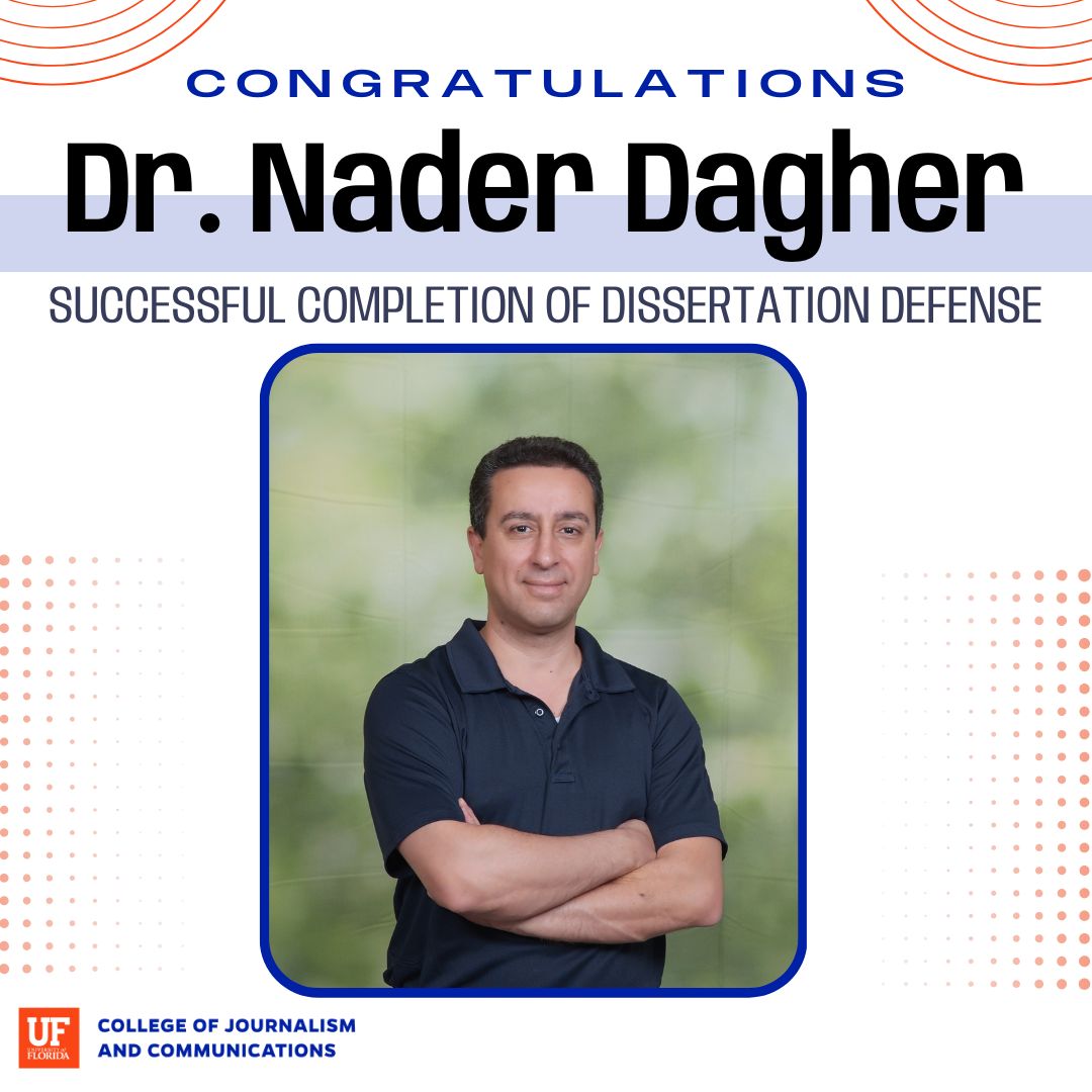 UFCJCGrad's tweet image. Congratulations Dr. Dagher! What a wonderful milestone! 🥳