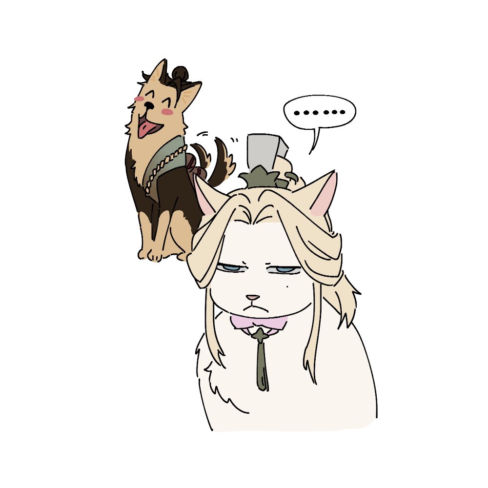 eskimo_min's tweet photo. 🐱🐶#鸢华景 https://t.co/JMhrj5JBiv
