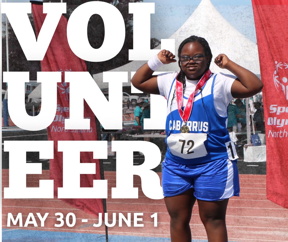 SONorthCarolina's tweet image. 🎉 2025 Summer Games is almost here! ☀️🌊

We need 1,000+ volunteers to help make the 2025 @SONorthCarolina Summer Games a success!

🗓️ May 30 - June 1
📍 Raleigh, Cary and Holly Springs
🔗 Sign up: ow.ly/Rph950VwGwo

#SpecialOlympicsNC #SummerGames #VolunteerWithUs 😎🌴