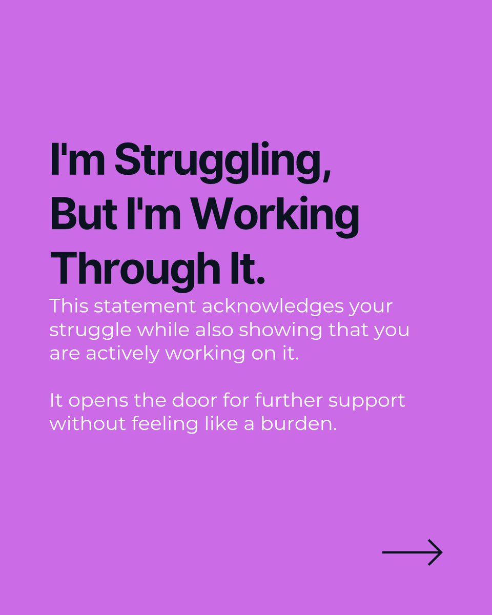 pinnaclemedng's tweet photo. Stop saying ‘I’m fine’ when you’re not..

Your feelings are valid, &amp; you don’t have to hide them. 

Swipe through for better ways to express how you're really feeling — and if you need someone to talk to, Pinnacle Medical Services is here to help.

Reach out today ! https://t.co/nginZXTyY7