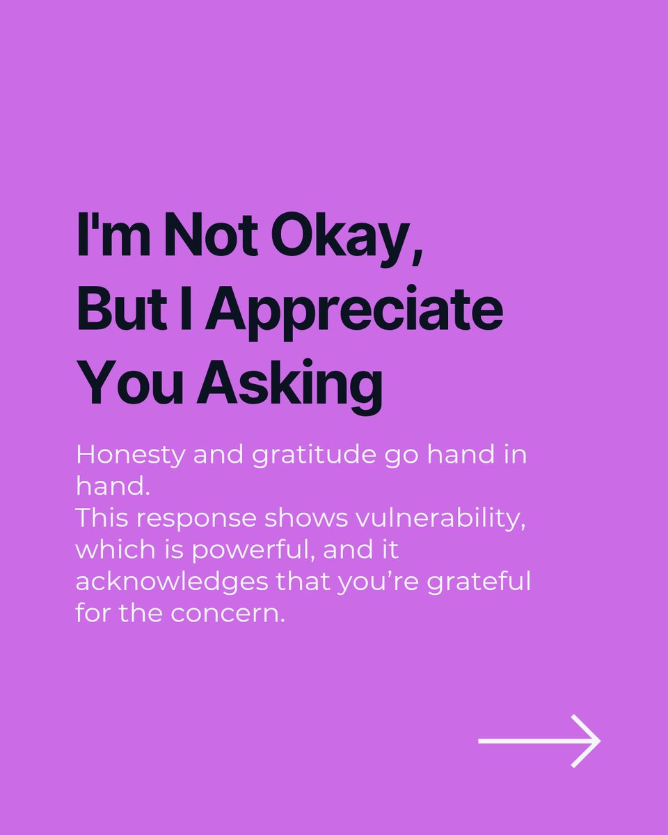 pinnaclemedng's tweet photo. Stop saying ‘I’m fine’ when you’re not..

Your feelings are valid, &amp; you don’t have to hide them. 

Swipe through for better ways to express how you're really feeling — and if you need someone to talk to, Pinnacle Medical Services is here to help.

Reach out today ! https://t.co/nginZXTyY7