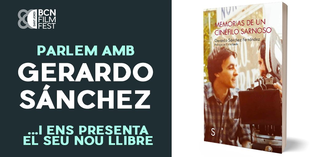 BCNFilmFest's tweet photo. 📣 tornen les ACTIVITATS PARAL·LELES del #BCNFilmFest2025!

PARLEM AMB GERARDO SÁNCHEZ (periodista i director de @DiasDeCine de RTVE) sobre el seu llibre Memorias de un cinéfilo sarnoso 📚

🗣️ Modera Conxita Casanovas
📆 27 abril - 19:15h
📍 @cinesverdibcn 
🎟️ entrada gratuïta amb reserva (disponible a partir del 10 d’abril)