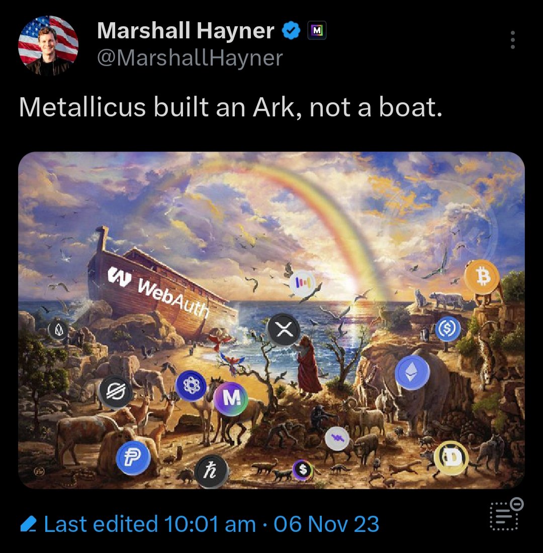 XPRwhale's tweet photo. $XPR is The Rainbow Currency NOT XRP π€«
$Proton is The Chosen One! βοΈβοΈπ¦
#XPRNetwork #XPRTheStandard $TDBN https://t.co/QcsyimFNnZ
