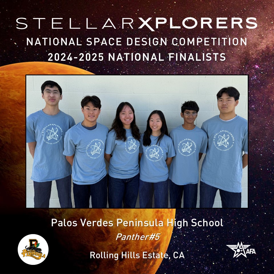 Panther#5 from Palos Verdes Peninsula High School in Rolling Hills Estate, CA, join a long list of teams from their school qualifying for the National Finals Competition. The school has also produced two National Champion teams over the years.
#STLXFinals <a href="/pvpschools/">PVPUSD</a>