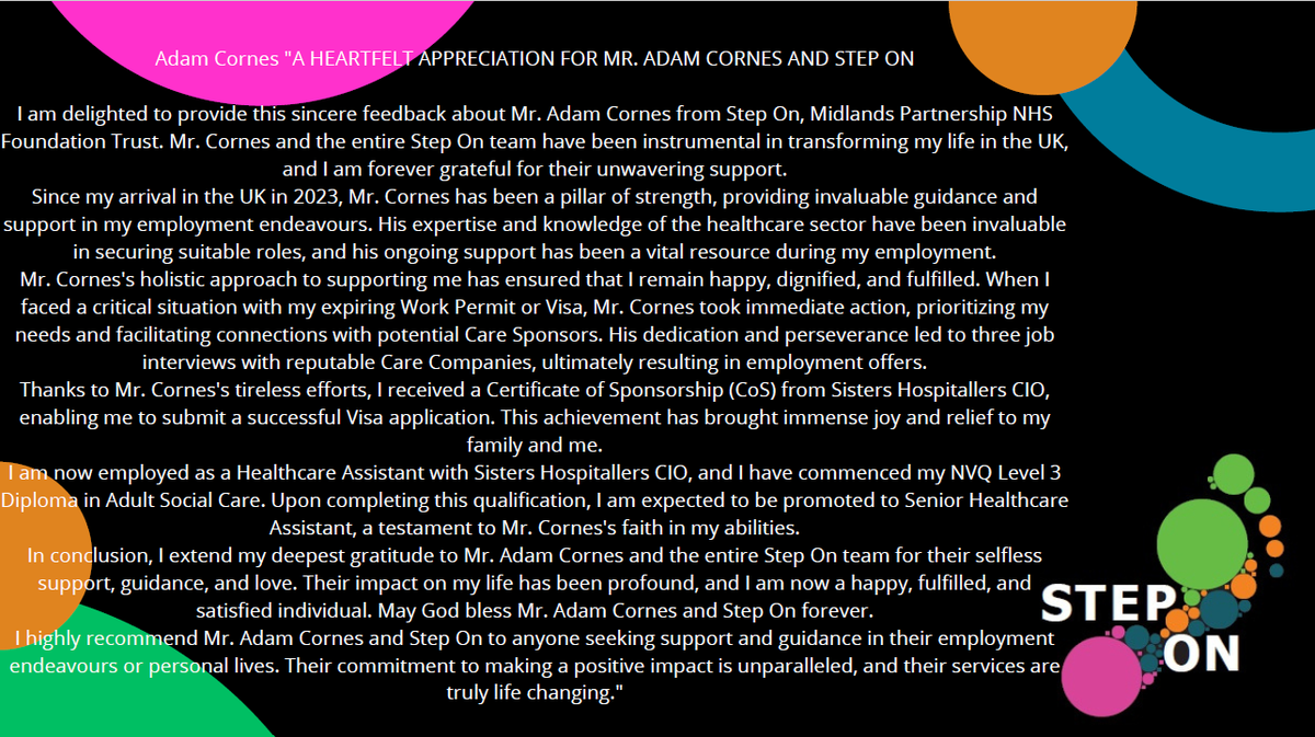 We have had some amazing and thoughtful feedback in March and we are excited to share them!

Our dedicated Employment Specialists and Peer workers work hard each week and we are grateful for them to receive such lovely feedback 💚

<a href="/IPSGrow/">IPS Grow</a> 
<a href="/mpftnhs/">Midlands Partnership University NHS FT</a> 
<a href="/CombinedNHS/">CombinedNHS</a>