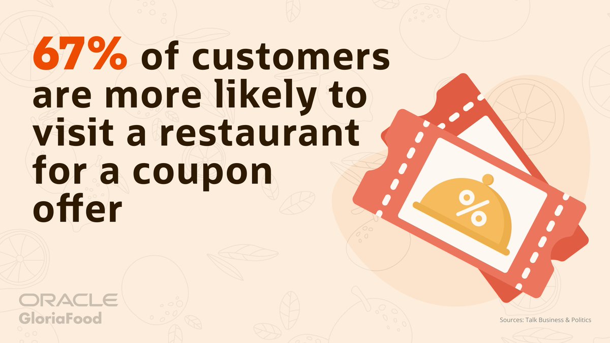 GloriaFood's tweet image. Sign up for GloriaFood to get access to our #Promotions Module, where you can easily create customized #couponcodes. 🚀