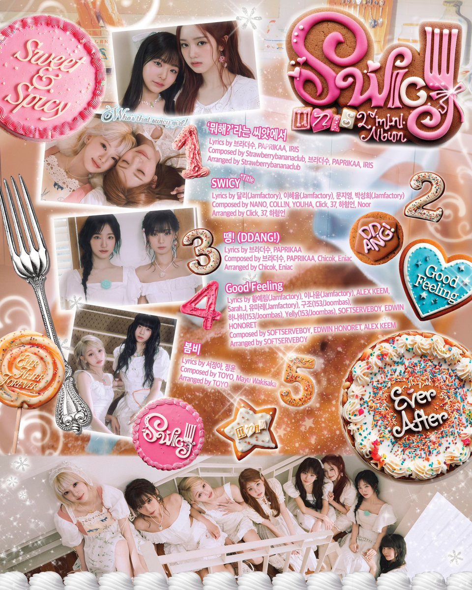 UNIS 2nd Mini Album [SWICY]
Track List

Album Release
→ 2025.04.15. 6PM (KST)

#UNIS #유니스
#SWICY