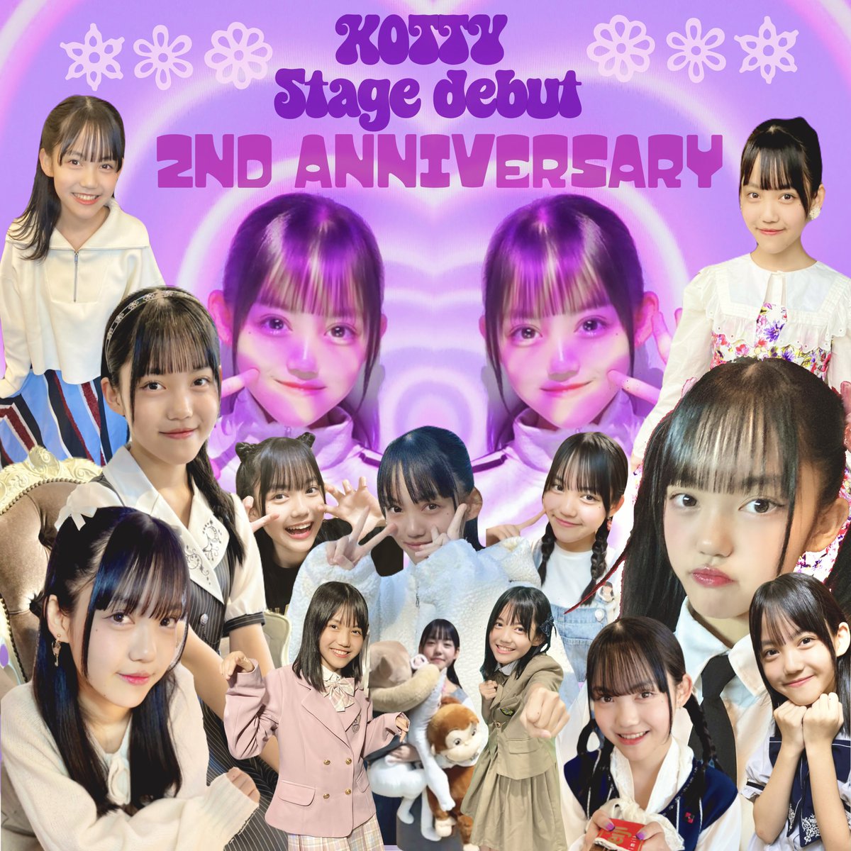 jam_NY's tweet photo. 2025/04/09
こってぃーステージデビュー2周年🎀 https://t.co/zAcwzEaBx0