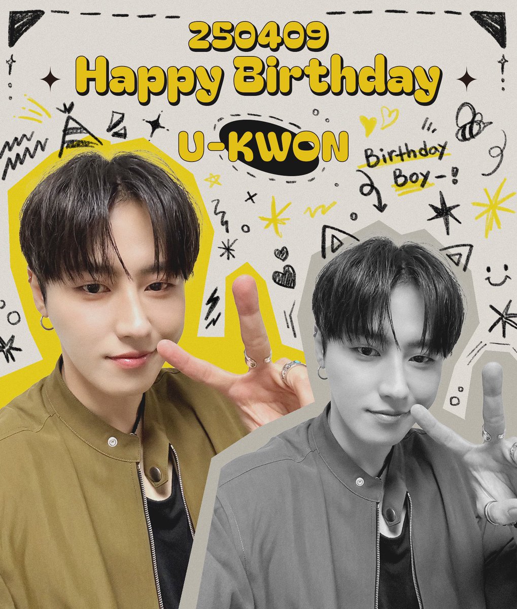 BLOCKB_JAPAN's tweet image. [🎂] HAPPY BIRTHDAY U-KWON🥳

🎊🎊🎊🎊🎊🎊🎊
2025.04.09
ユグォンお誕生日おめでとうございます🎁✨

#블락비 #BLOCKB
#유권  #UKWON #ユグォン
#HappyUKWONday