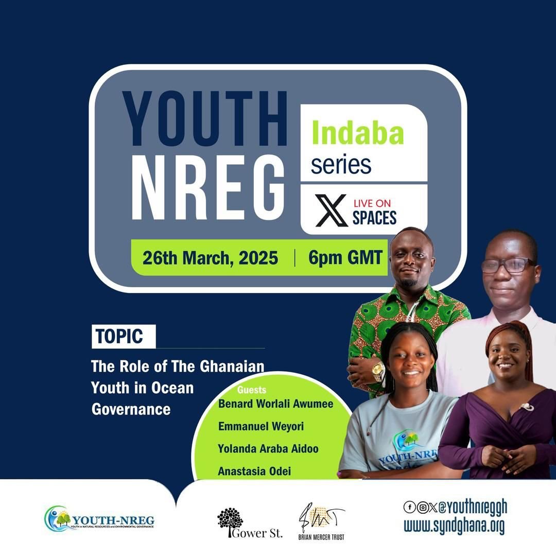 Following up on our INDABA SERIES from March 26th, we're now diving into the critical issues facing our oceans: governance, youth involvement, and climate action. Join the thread! 👇
#YouthNREG
#YouthNREGINDABASeries
#OceanConservation