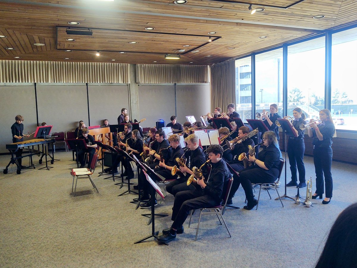 chswildcatpride's tweet photo. Wildcats are performing at STATE JAZZ today in Ames! https://t.co/bYMlxMssCo