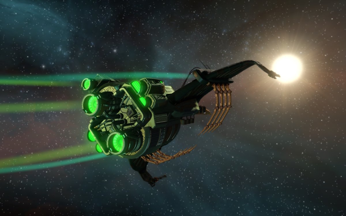 trekonlinegame's tweet photo. Pakled smart, Pakled strong! The brand-new Pakled Miracle Worker Clumpship, first seen on Star Trek: Lower Decks, can now be yours on PC. Learn all about this ship in our blog!

👉 https://t.co/AAiHKN9dK9 https://t.co/5AnVrXFtXi