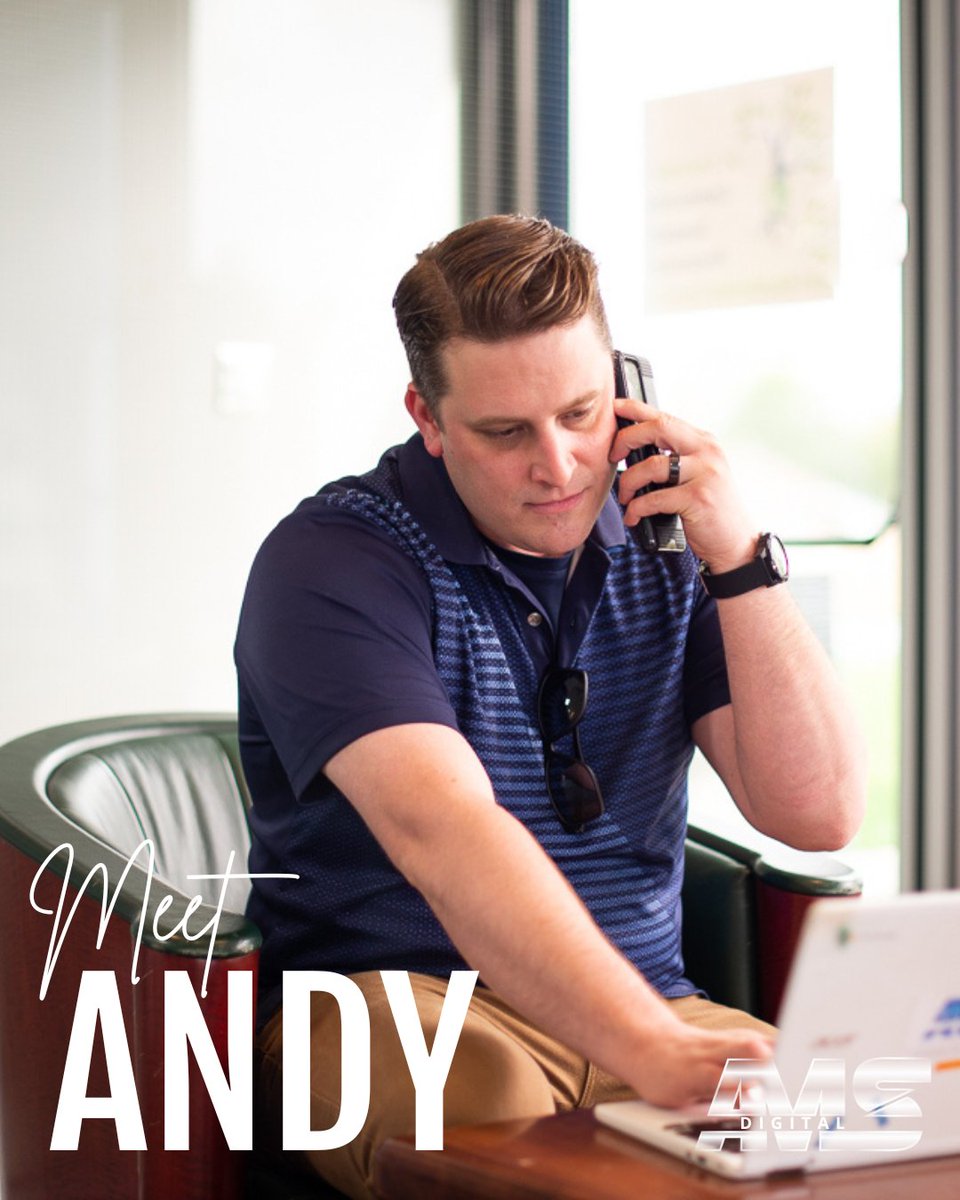 amsdigital_ca's tweet image. Meet Andy!
-
He is the owner of AMS!
Andy starts most days by walking his son Oliver to school, before diving into the day's events.
-
He wants to make sure that your business is doing everything it needs to do to maximize the amount of leads you're getting online.
-
-
#amsdi ...