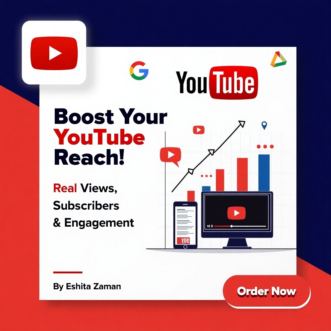 eshi_as's tweet photo. Grow Your YouTube with Targeted Google Ads!
Real views, real subscribers, real results.

✅ Niche Targeting
✅ SEO Boost
✅ Quality Engagement

Contact Eshita Zaman now!
#YouTubeGrowth #DigitalMarketing https://t.co/s0oyVlloTJ