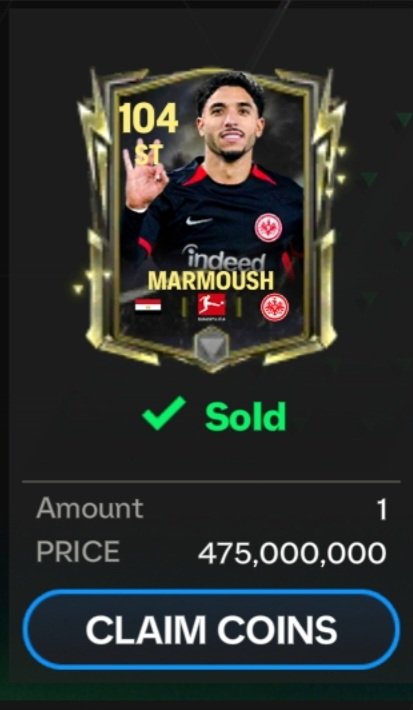Doctor Pingu (@drpinguplays) on Twitter photo ✅️ VIP GROUP PROFITS✅️
By <a href="/DrPinguPlays/">Doctor Pingu</a> - PART 1
Every week we make multiple investments with big profits in our VIP group & FREE server
This week I will show you examples:
Marmoush🇪🇬
Buy: 382mil
Sell: 475mil
Profit: 42.5mil🔥
More investments: discord.gg/batcav3 ✅️ VIP GROUP PROFITS✅️
By <a href="/DrPinguPlays/">Doctor Pingu</a> - PART 1
Every week we make multiple investments with big profits in our VIP group & FREE server
This week I will show you examples:
Marmoush🇪🇬
Buy: 382mil
Sell: 475mil
Profit: 42.5mil🔥
More investments: discord.gg/batcav3