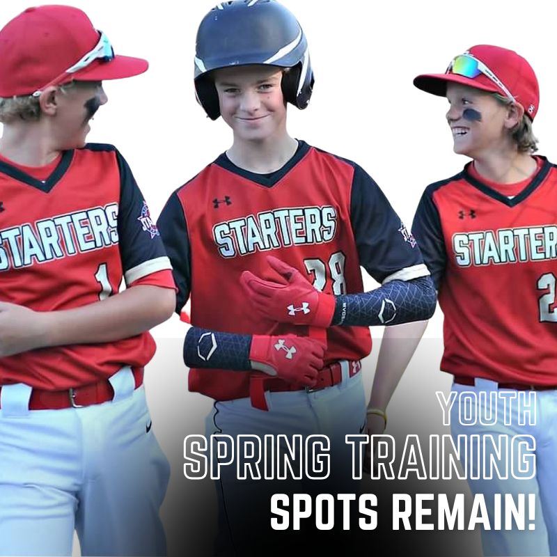usaprimetc's tweet image. Gear up for the season with Starters Youth Spring Training! Enhance your hitting and throwing skills, build strength, and crank up your on-field performance.  

#starterssportstraining #sportstraining #ourpassionyourdevelopment #allgasnobrakes #clubbaseball