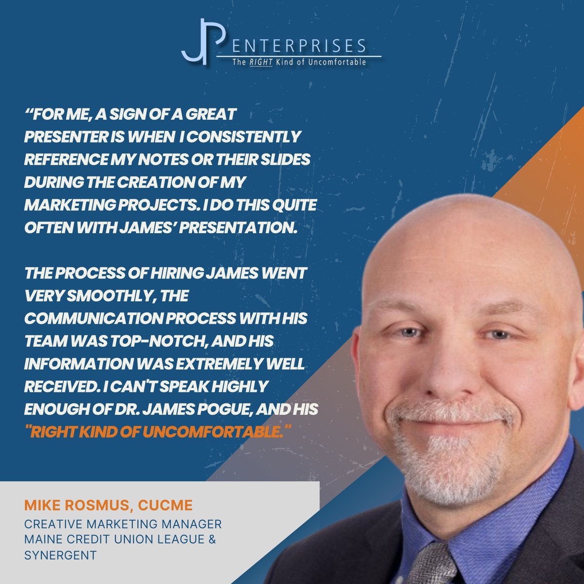 Dr. James Pogue delivers insights that stick and inspire action! 🙌

#LeadershipExcellence #InclusiveLeadership #RightKindOfUncomfortable #MarketingInspiration