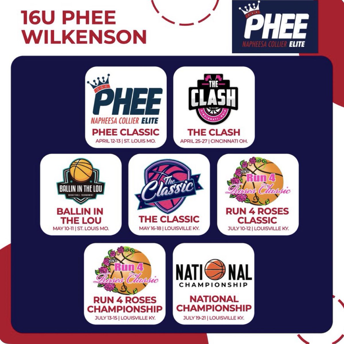 Mikayla Gavlick (@mikaylagavlick) on Twitter photo Here is the line up for this season! Come check out my team. <a href="/PheeElite/">Napheesa Collier Elite</a> <a href="/tanwilkes/">Tanner Wilkenson</a> <a href="/PrepGirlsHoops/">Prep Girls Hoops 🏀</a> <a href="/PGHMissouri/">Prep Girls Hoops Missouri</a> <a href="/pgh_lisa/">PrepGirlsHoopsLisa</a> <a href="/JrAllStar_MO/">Missouri Jr. All-Star Basketball</a> Here is the line up for this season! Come check out my team. <a href="/PheeElite/">Napheesa Collier Elite</a> <a href="/tanwilkes/">Tanner Wilkenson</a> <a href="/PrepGirlsHoops/">Prep Girls Hoops 🏀</a> <a href="/PGHMissouri/">Prep Girls Hoops Missouri</a> <a href="/pgh_lisa/">PrepGirlsHoopsLisa</a> <a href="/JrAllStar_MO/">Missouri Jr. All-Star Basketball</a>