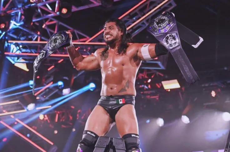wrestle_hist's tweet photo. 4/8/2021
Santos Escobar defeated Jordan Devlin in a Ladder Match to become the Undisputed NXT Cruiserweight Champion at TakeOver: Stand & Deliver from the WWE Performance Center in Orlando, Florida.
#WWE #WWENXT #TakeOverStandDeliver #SantosEscobar #JordanDevlin #JDMcDonagh https://t.co/qs3d1firxU