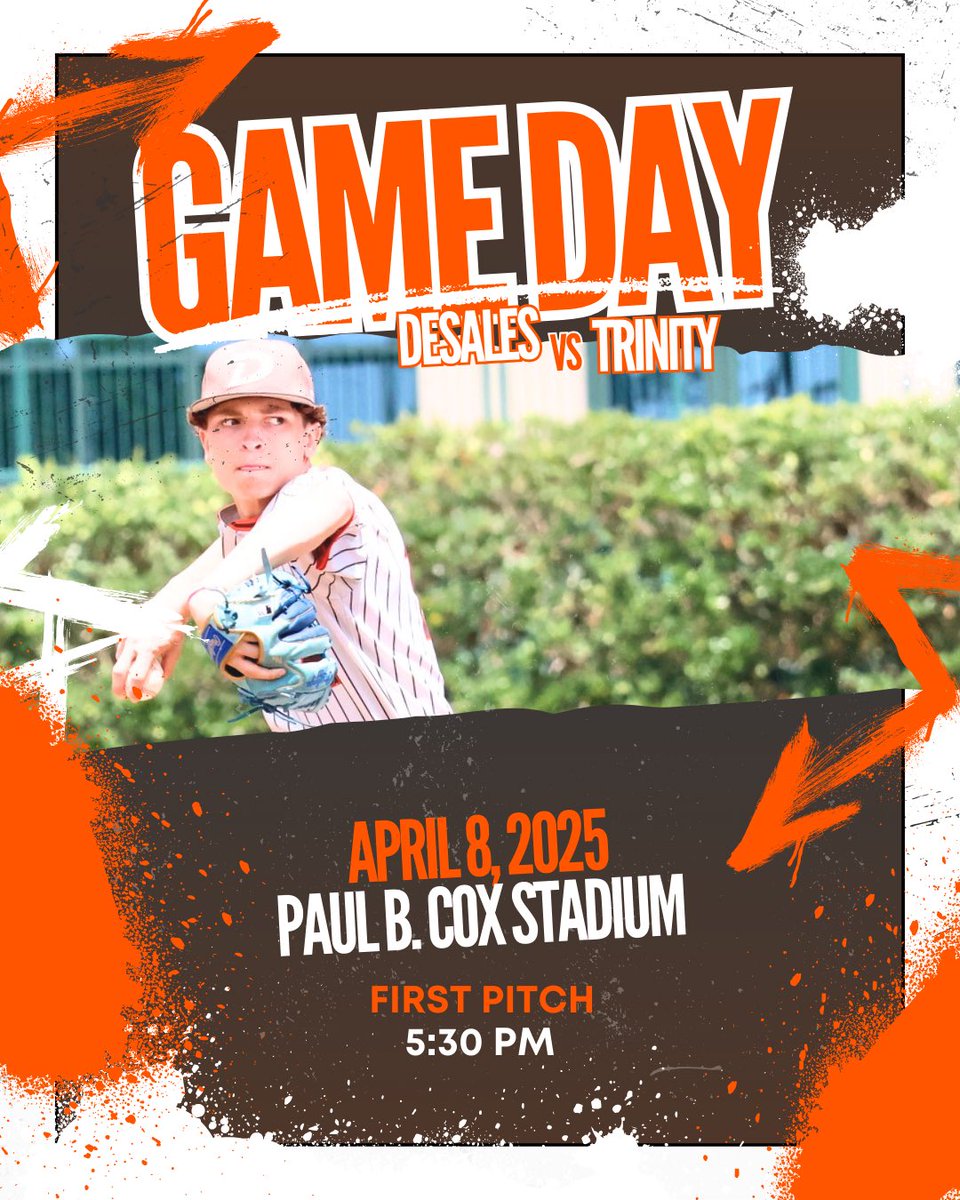 🟤🟠GAME DAY🟠🟤

Colts are back in action tonight!

📅 April 8
🕠 5:30 pm
📍 DeSales
🆚 Trinity