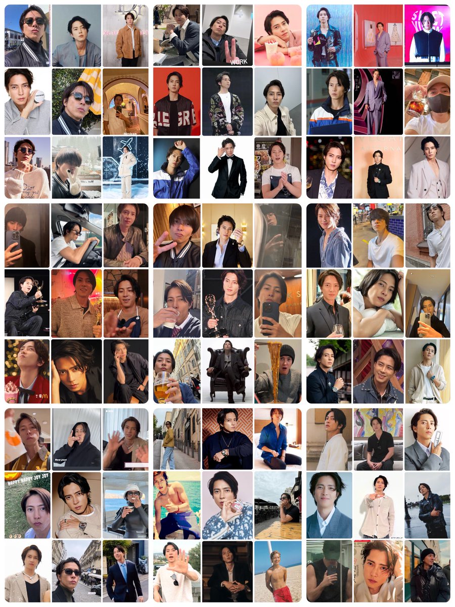 山下智久さん🤍

40歳のお誕生日✨
おめでとうございます🥂

誰も歩いた事の無い道を
歩き続けている姿
後輩の為に　道を作ってる姿も
素晴らしい
sweetieの誇りです♪

これからの新しい世界の山P♡
応援しています♪
やまぴー♡
ご健康でお幸せな1年になりますように✨

#山下智久
#山下智久誕生祭
