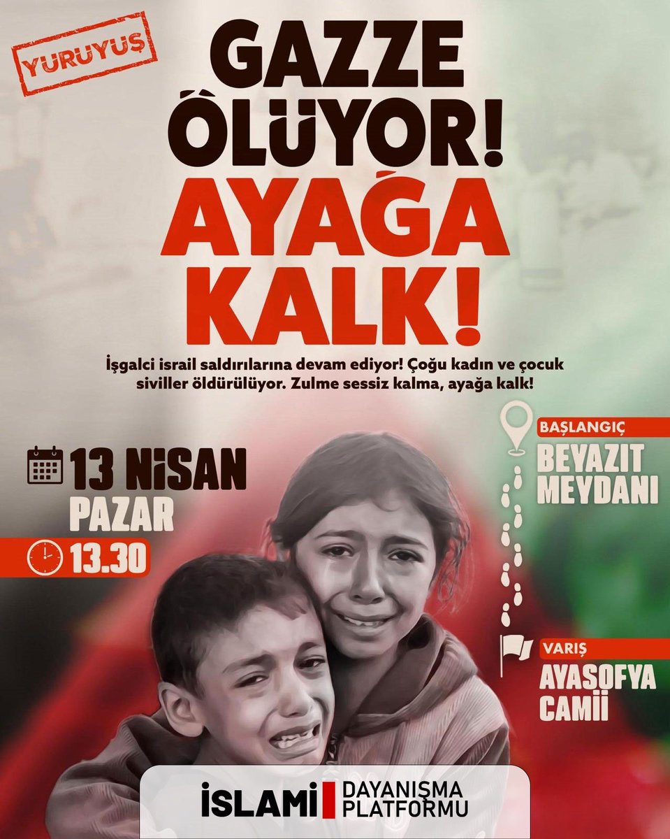 Gazzedayanismap's tweet photo. Kardeşlerimizin sesi olalım.! https://t.co/l3f3MFy1Qd