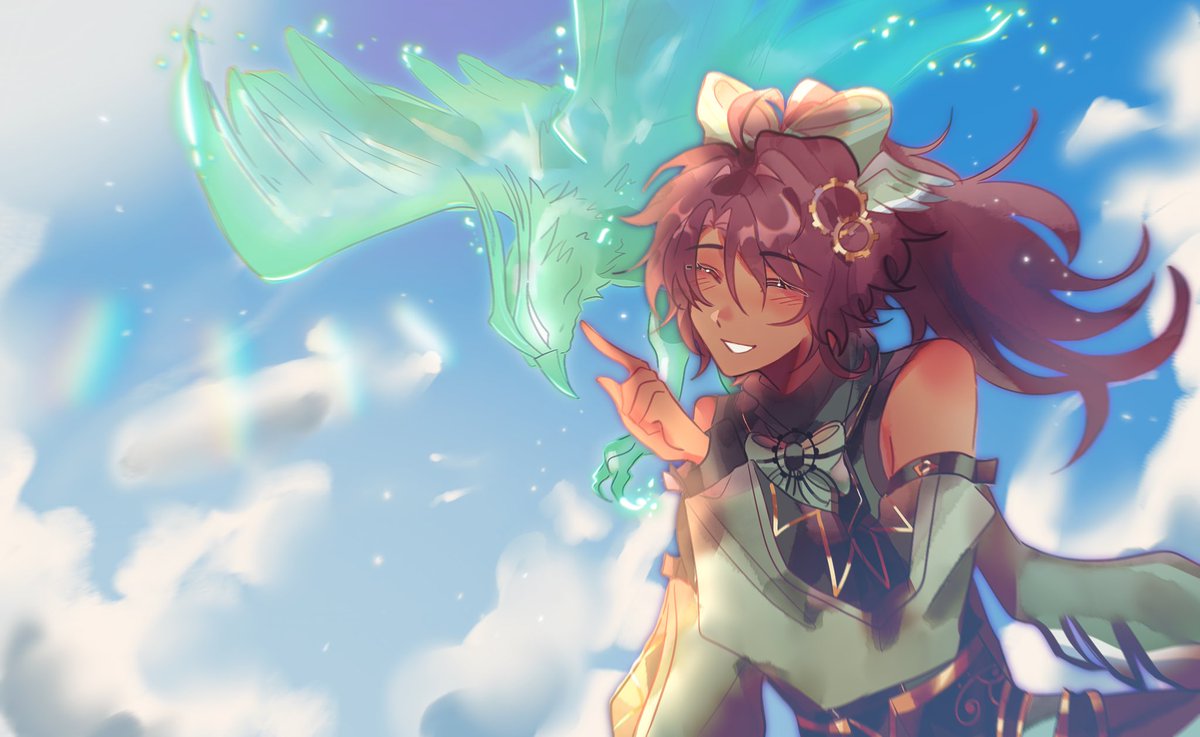 “At the end of every hardships they faced, Yeni always hoped she could truly hug Hura again one day,”

🎨akushixa 

#genshinoc