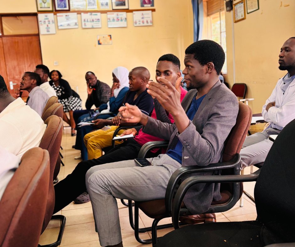 QraftAcademy's tweet photo. 🚀 Work Readiness.
As part of the Future of Work Tour – Care Economy Mission, we  trained hospital interns at Mbale Regional, one of the 15 internship hospitals for medical professionals where graduates serve a one-year internship under the supervision of qualified specialists. https://t.co/scEbOHHYdQ