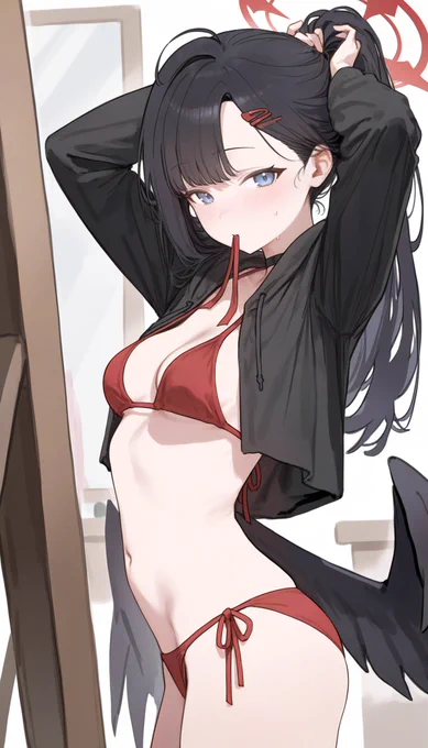4Kで読み込むと...?ポニテのイチカ 
