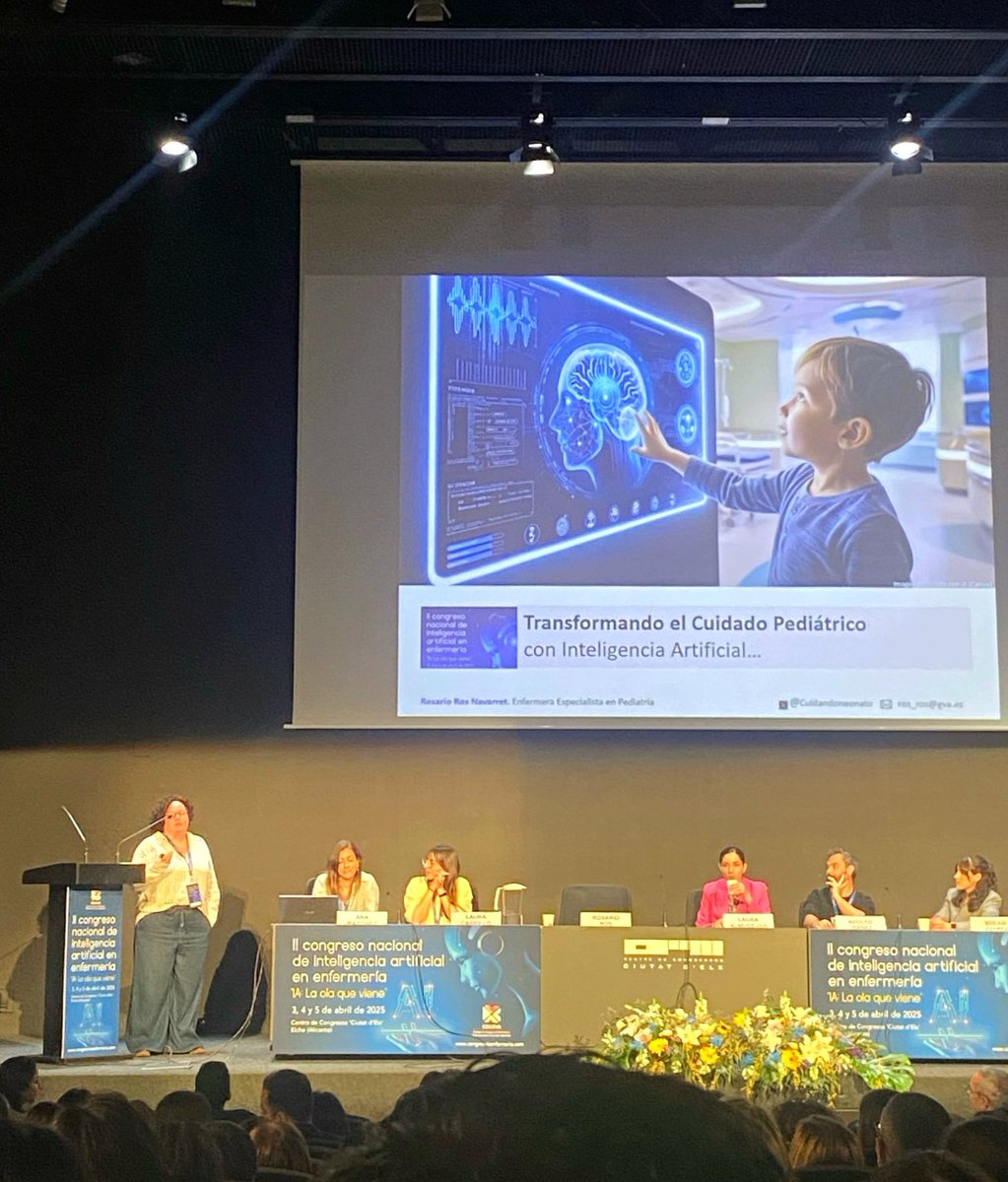 🆕️ Post en el blog: 

🤖Transformando el cuidado pediátrico con inteligencia artificial

Donde comparto los recursos que utilicé para preparar mi intervención en el II Congreso de Inteligencia Artificial en Enfermería, así como algunas herramientas IA 🔝
cuidandoneonatos.com/2025/04/transf…