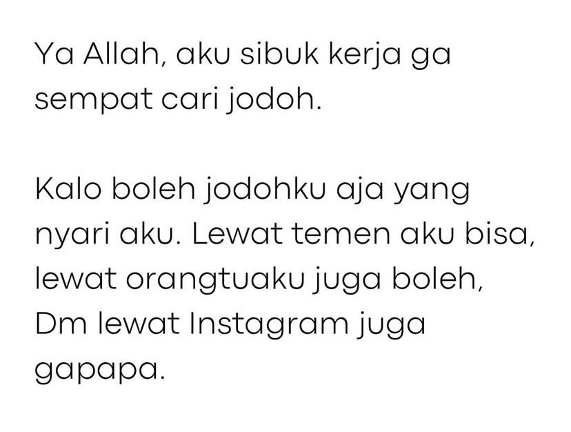 Maaf ya Allah kalau kesannya banyak mintanya. 🥹