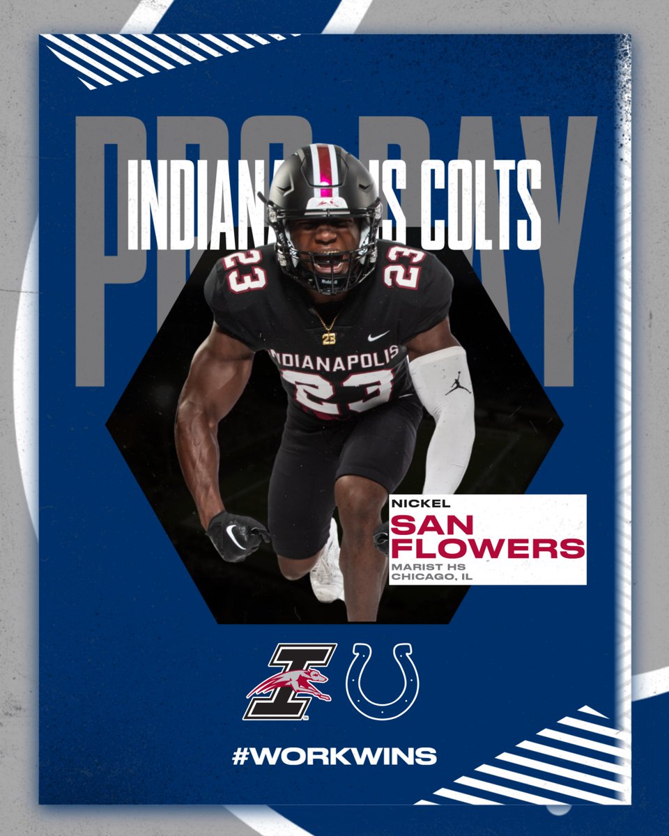 UIndy Football (@uindyfb) on Twitter photo Good luck <a href="/SanFlowers5/">Santonien Flowers</a> today at the <a href="/Colts/">Indianapolis Colts</a> Local Pro Day‼️
#GoHounds | #TogetherWeWin Good luck <a href="/SanFlowers5/">Santonien Flowers</a> today at the <a href="/Colts/">Indianapolis Colts</a> Local Pro Day‼️
#GoHounds | #TogetherWeWin