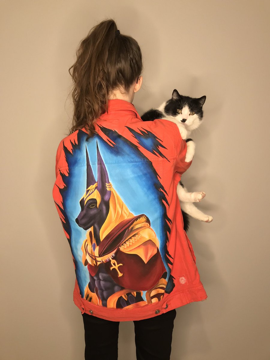 NATY_NFT's tweet photo. Custom painted jackets 🤙🏻🤙🏻🤙🏻

#artist #handpainted https://t.co/ZzPzUR1z2C
