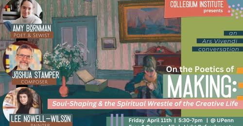 Wonderful event at UPenn's <a href="/Collegium_Penn/">Collegium Institute</a> this Friday!
