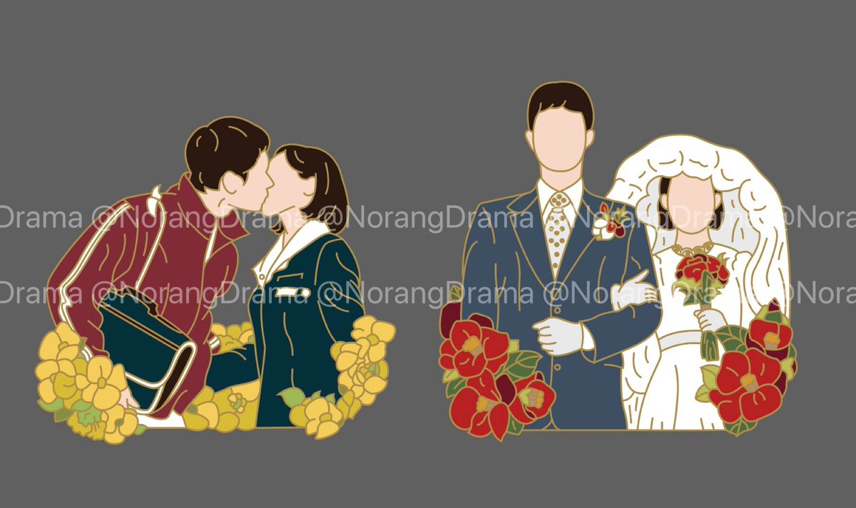 NorangDrama's tweet photo. #폭싹속았수다
#애순관식 유채꽃/결혼식 뱃지 수요조사 🌼🌺

약 4*4cm 금도금 일반칠 진행 예정

최소 인원 5-60명부터 제작 가능할 것 같습니다!

가볍게 수요 조사 진행해보고자 하니 구매 원하시는 분들께서는 타래에 투표 바랍니다 :)

#아이유 #박보검 #오애순 #양관식 #폭싹 #굿즈 https://t.co/7aqcvRdXwC